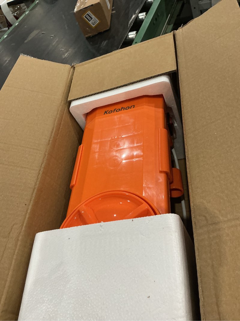 Condition photo showing Good Condition for portable washing machine small mini hand compact semi automatic washer laundry perfect for home apartment dorm rv camping travel trip outdoor indoor for 6.5lbs washing capacity orange