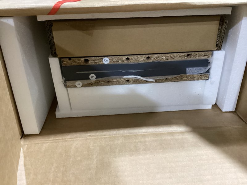 Condition photo showing Good Condition for FOTOSOK 6-Tier Open Bookcase and Bookshelf, Freestanding Display Storage Shelves Tall Bookcase for Bedroom, Living Room and Office, Dark Gray 1 Dark Gray