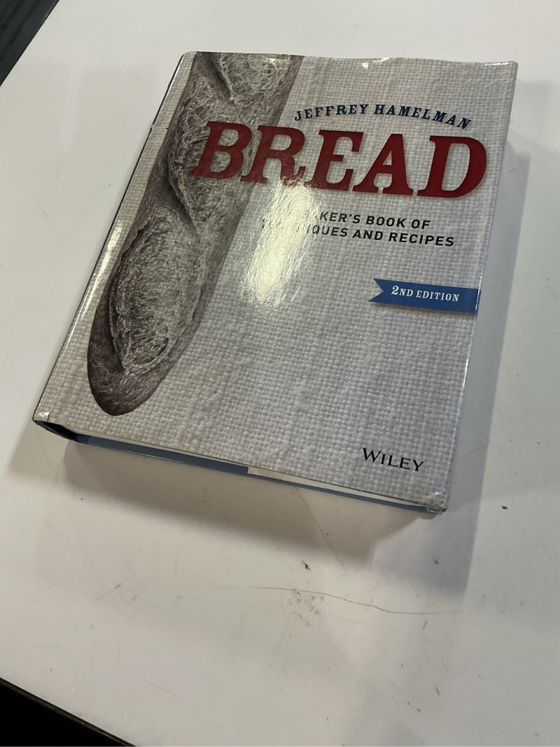 Condition photo showing Good Condition for bread: a baker's book of techniques and recipes