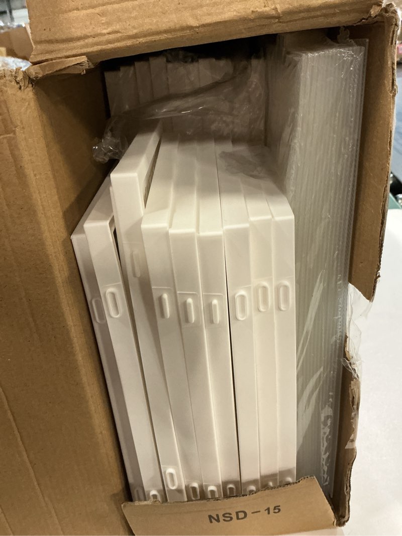 Condition photo showing Good Condition for pinkpum 15 pack x-large shoe storage boxes fit us size 11, shoe organizer for closet clear plastic stackable shoe dispaly case holder bins, sneaker storage for sneakerheads white for home and family 15 pack clear and white