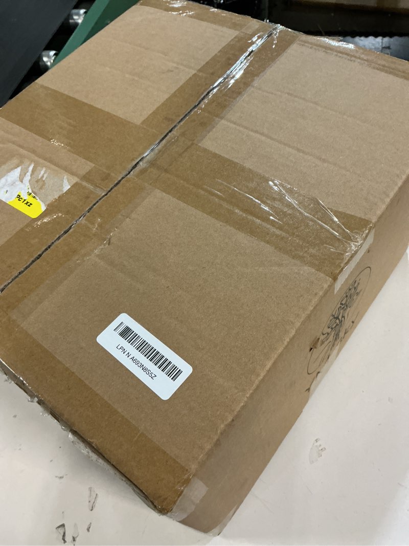 Condition photo showing Good Condition for Wedding Giant Electric Artificial Flower: Auto-Open Organza Flower Decorations with Light - Large Floor Stand Blooming Flower Home Decor - Huge Banquet for Birthday Party Display (Blue, 23.62 IN) Blue 23.62 IN