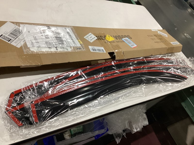 Condition photo showing Good Condition for window visor for 2006-2011 honda civic, out-channel rain guards shields vent deflector shade wind dark smoke for 06-11 civic 2007 2008 2009 2010, tape-on outside-mount, 4pcs for 2006-2011 | honda civic | out-channel