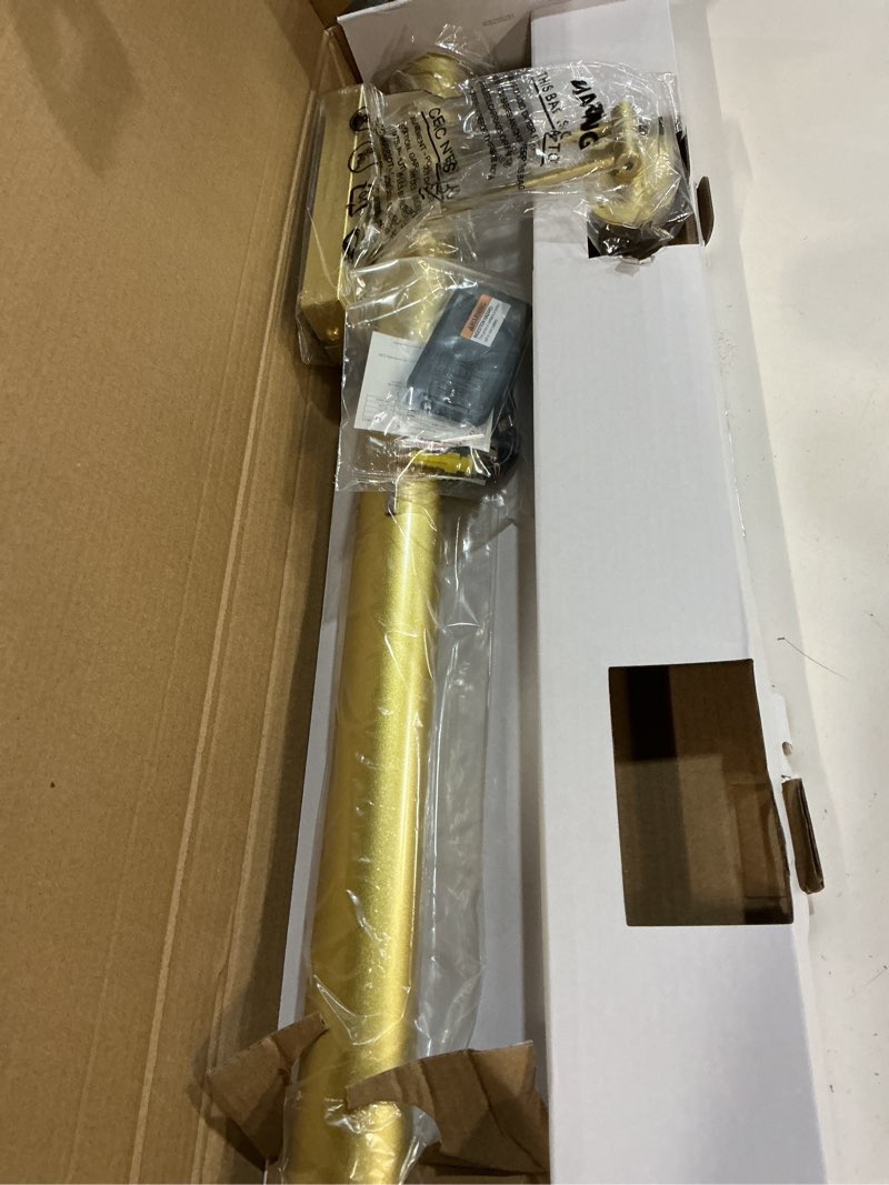 Condition photo showing New/Like New for 24.4" wireless picture lights, rechargeable battery art display light with remote control, dimmable/timer off dartboard light, 3 lighting modes full metal painting display lights (gold-1pack)
