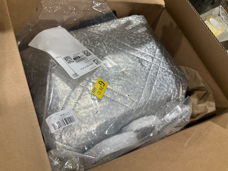 Condition photo showing As Is for Window Draft Blocker Thermal Curtains for Winter Height & Width Adjustable Up to 59 * 79“ Fit Most Indoor Room RV Windows 3 Layers Heavy-Duty Winter Thermal Window Cover Film Velcro Install MAX 59"*78"