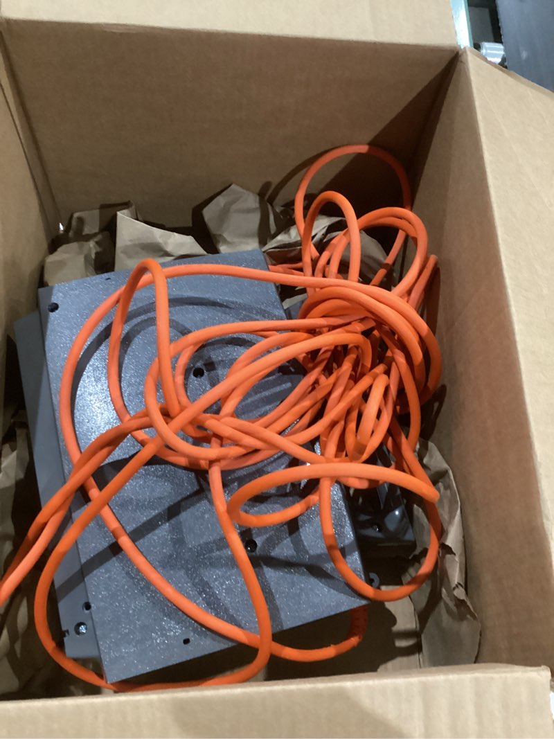 Condition photo showing As Is for Hoover Commercial PortaPower Lightweight Canister Vacuum Cleaner, Bagged Canister Vac with Attachments, 2-in-1 Vac and Blower, Corded Vacuum Cleaners for Commercial Use