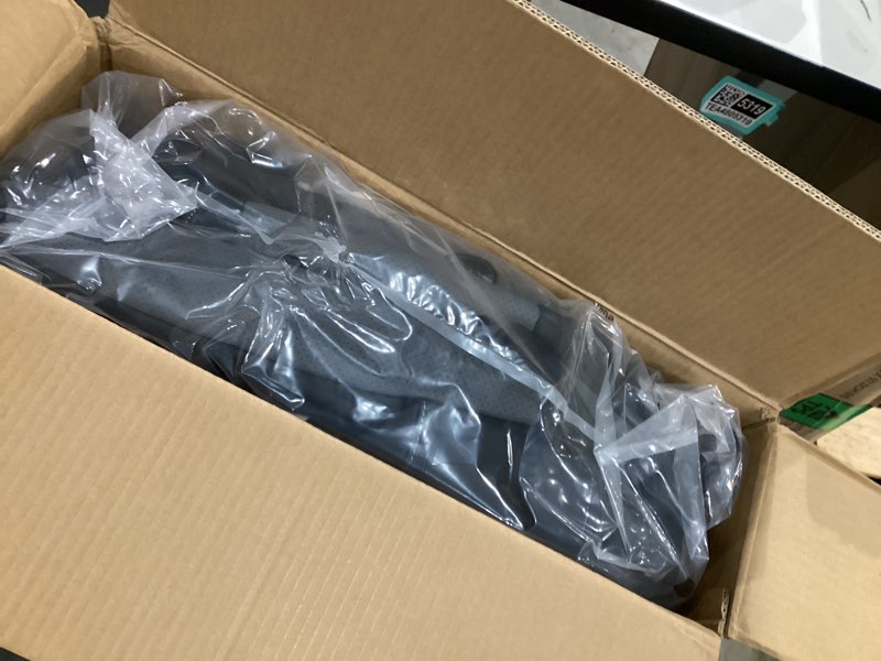 Condition photo showing Good Condition for custom for honda accord seat covers exl,touring,sport,ex,hybrid 2018 2019 2020 2021 2022, faux leather car seats cover full set (rear row w/40/60 split backrest) - black grey black grey 2018-2022 sedan&hybrid (rear w/ 40/60 split)
