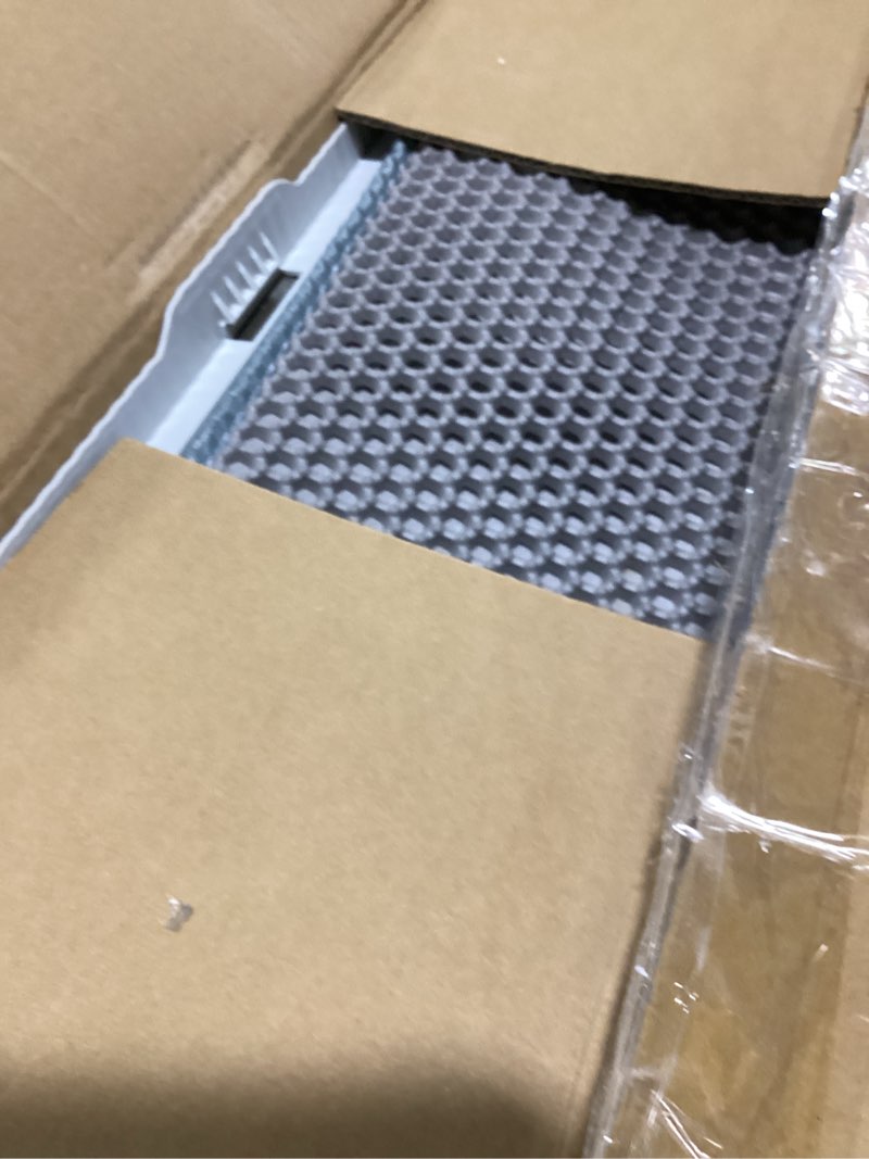 Condition photo showing Good Condition for Stainless Steel XL Cat Litter Box for Big Cats- Metal Extra Large Litter Box with Lid, Include Metal Litter Scoop,Mat. High Sided with Guard Prevent Splashing. No Smell, Always New After Clean. 11.8inch-Light Grey X-Large