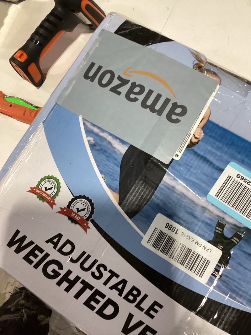 VBSD Adjustable Weighted Vest for Women Men 20-32lb Vest with 6 Ironsand Weights Body Weight Vest wi