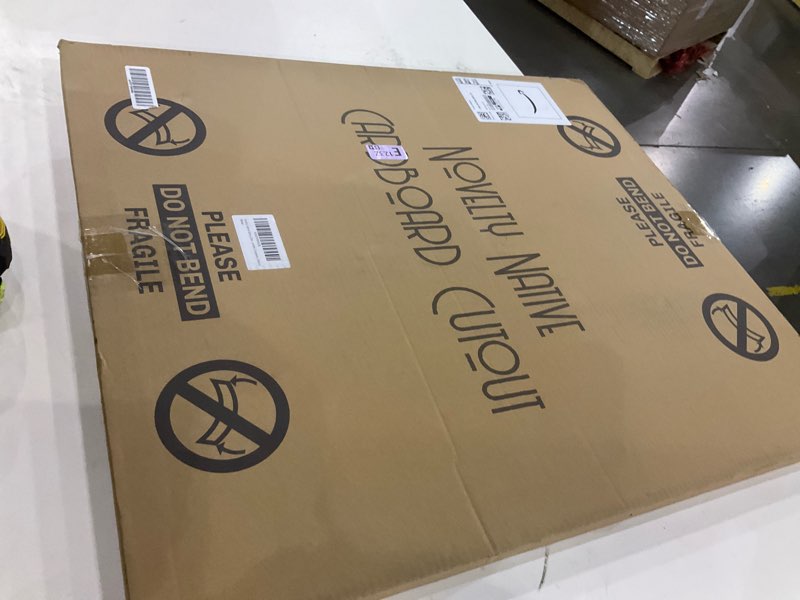 Condition photo showing As Is for Novelty Native Danny Devito Life Size Standup Cardboard Cutout Standee (Creaseless Edition)