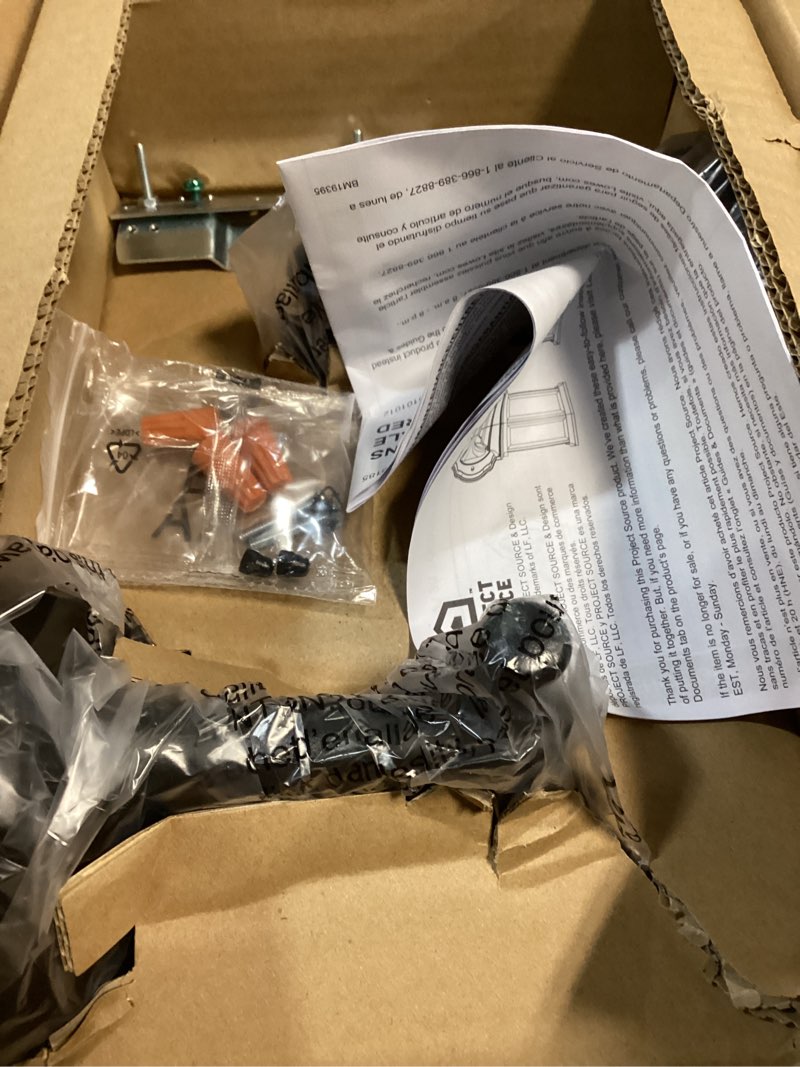 Condition photo showing Good Condition for project source henfield 2 -pack 2 -light 11.81-inches h matte black hardwired