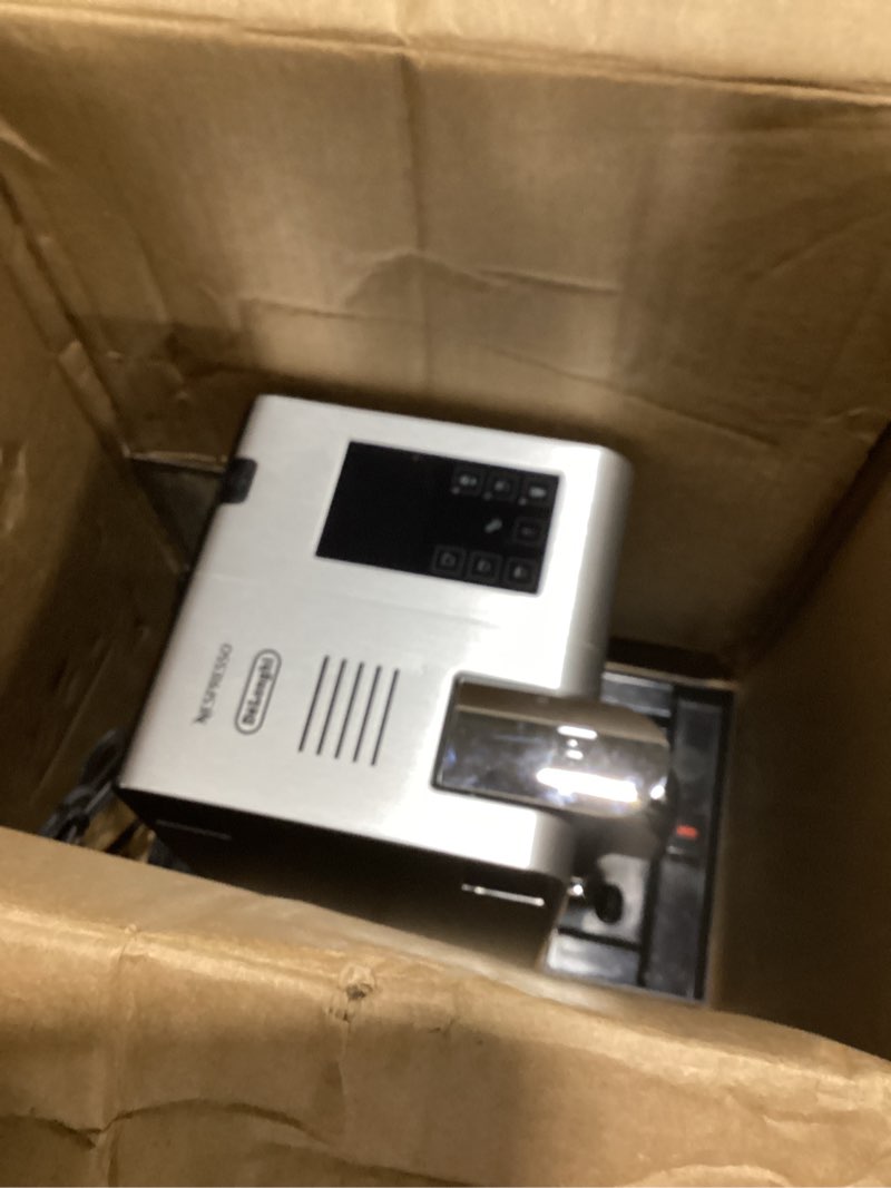 Condition photo showing Good Condition for Nespresso Lattissima Pro Espresso Machine by De'Longhi with Milk Frother, Silver Machine + Frother Silver