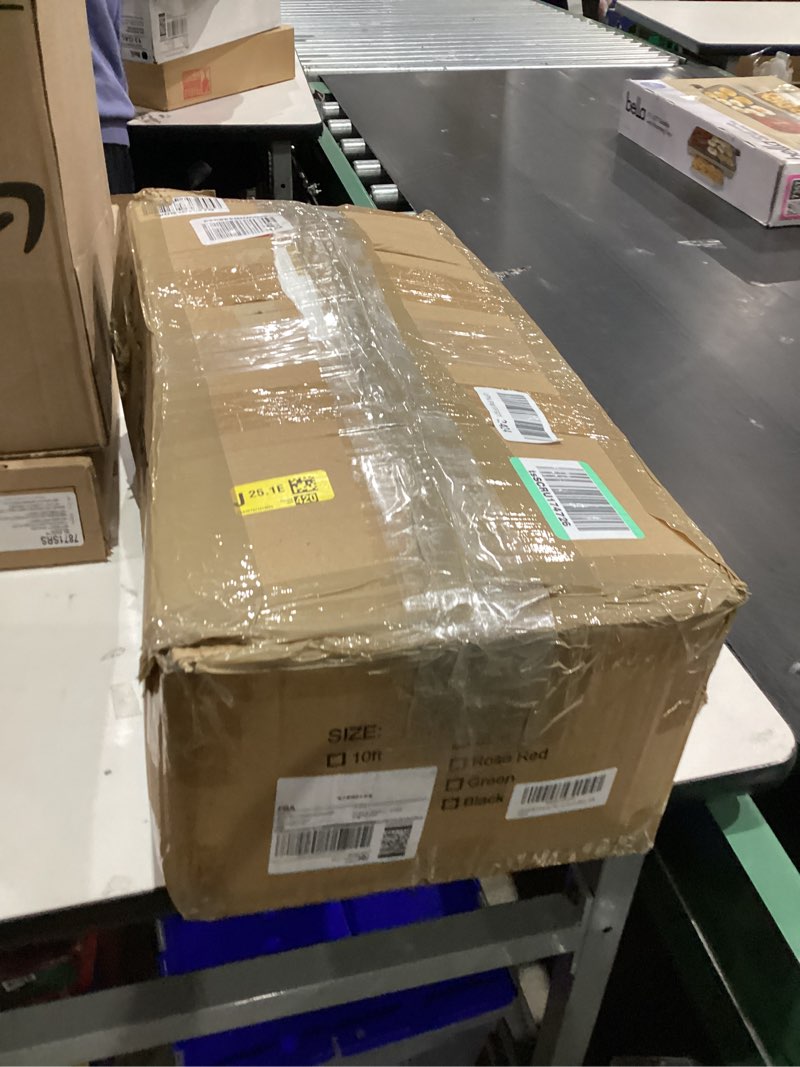 Condition photo showing New/Like New for LANGXUN Universal Trampoline Repalcement Safety Pad, 8ft 10ft 12ft 14ft 15ft 16ft Waterproof Surround Spring Foam Cover for Round Frame 10ft Black