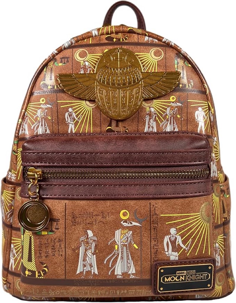 Loungefly GT Exclusive Marvel Moon Knight Hieroglyphics Mini Backpack