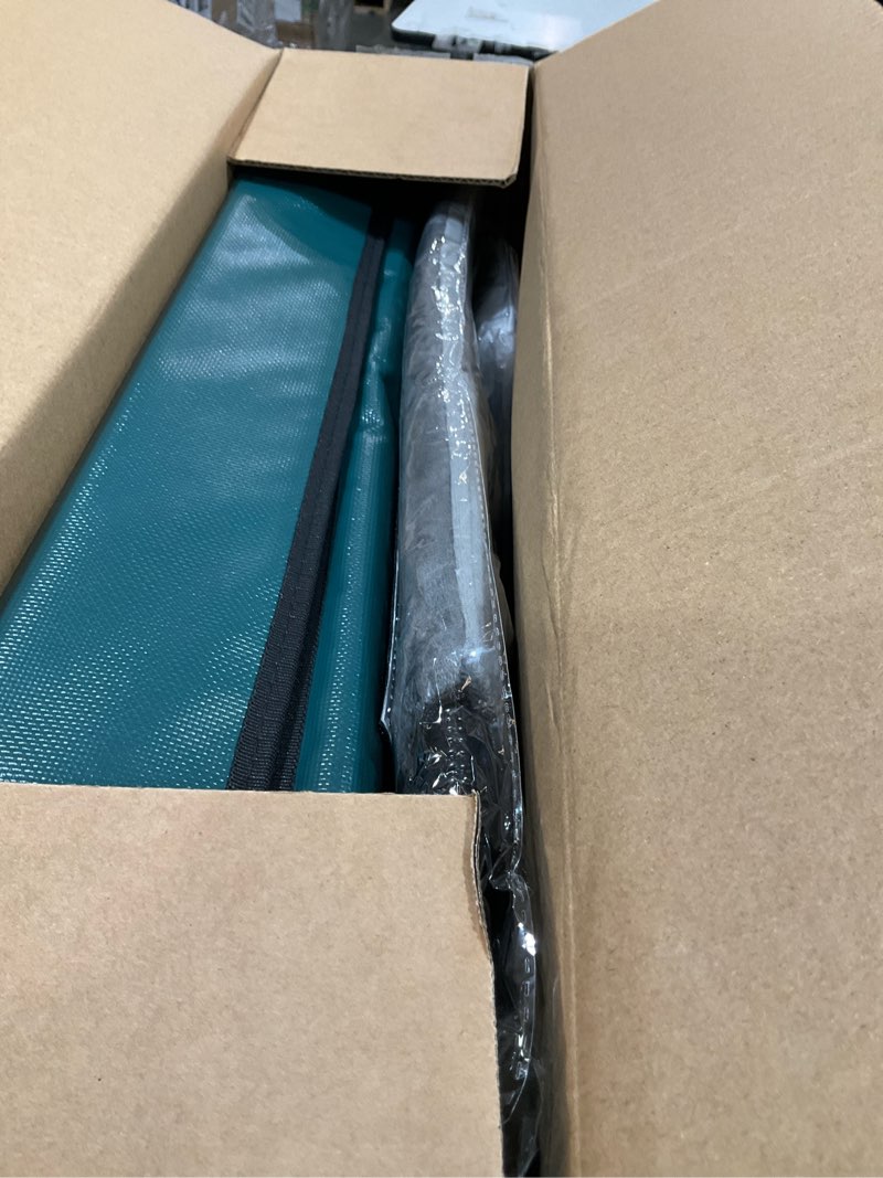 Condition photo showing Good Condition for indestructible heated cat house for outside winter, 100% waterproof, safe escape door, insulated outdoor cat shelter with heater for feral barn cat kitty (forest green, 12"x16"x18") forest green 12"x16"x18"