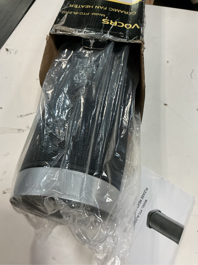 Condition photo showing Good Condition for Space Heater for Indoor Use with Remote - 70° Oscillating Tower Electric Heater, 24 Inchs, 12H Timer, 1500W Quiet PTC Ceramic Heating with Thermostat, Fast Safety Heat for Office, Home, Bedroom