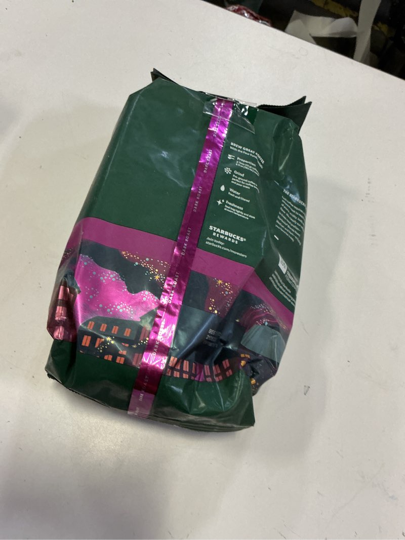 Condition photo showing Good Condition for starbucks ground coffee, dark roast hot or iced coffee, french roast, 28 oz french roast 1.75 pound (pack of 1)
