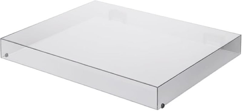 Turntable Dust Cover for Sony PS-LX310BT, Replacement Clear Acrylic Lid, Compatible with PS-HX500, Fits Original Hinges, Scratch-Resistant Shield