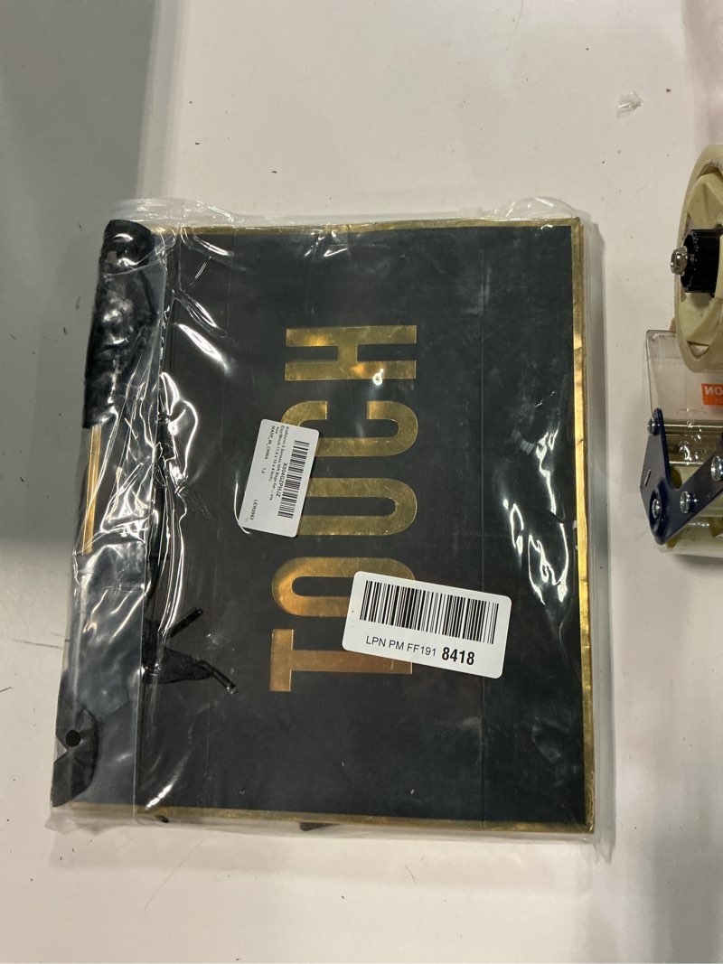 Condition photo showing New/Like New for Kolldenn 5 Senses Gift Bags for Him Her Five Senses Gift Bag with Ribbon Handles and Tissue Paper Present Wrappings for Valentine Wedding Birthday Mothers Day(Black,11.8 x 10 x 4 Inch)