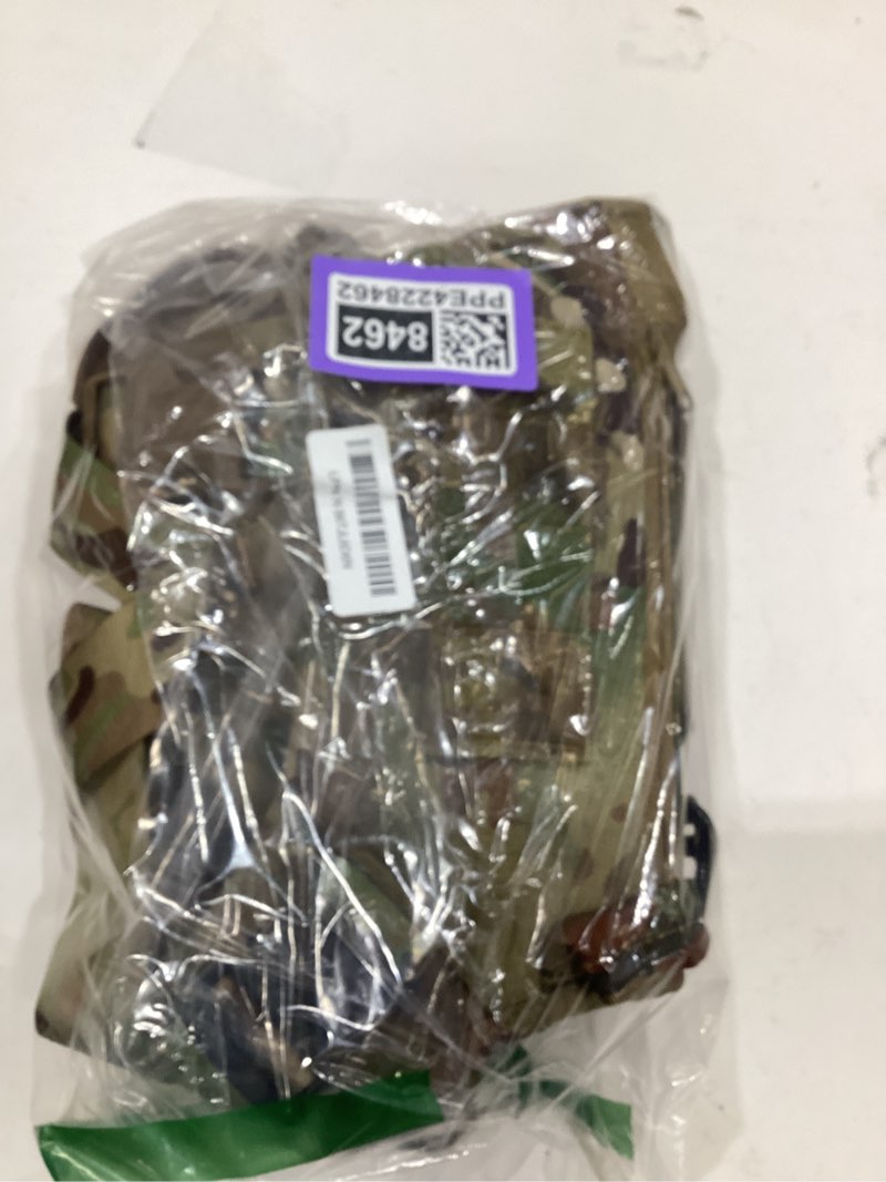 Condition photo showing item condition for Tactical Dog Harness for Medium and Large Dogs No Pull Adjustable Dog Vest for Training Walking Military Dog Harness with Handle Service Dog Vest with Molle Panels Camouflage,L,with 2 Pouches L Camouflage(with 2 pouches)