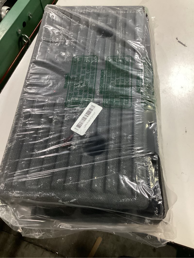 Condition photo showing Good Condition for curb ramp 3 inch rise curb ramps for sidewalks rubber 2 pcs driveway ramps for low cars curb ramps for driveway,shed,wheelchair 7000lbs powersport loading 3.1"inch