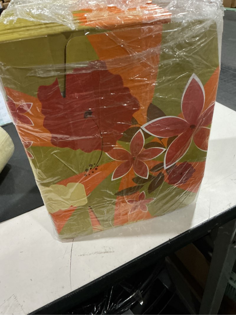 Condition photo showing Good Condition for 25 pack hawaiian small shipping boxes for small business, 6x6x2in colorful dolphins palm trees flowers floral cardboard boxes for packaging 6x6x2in colorful hawaiian