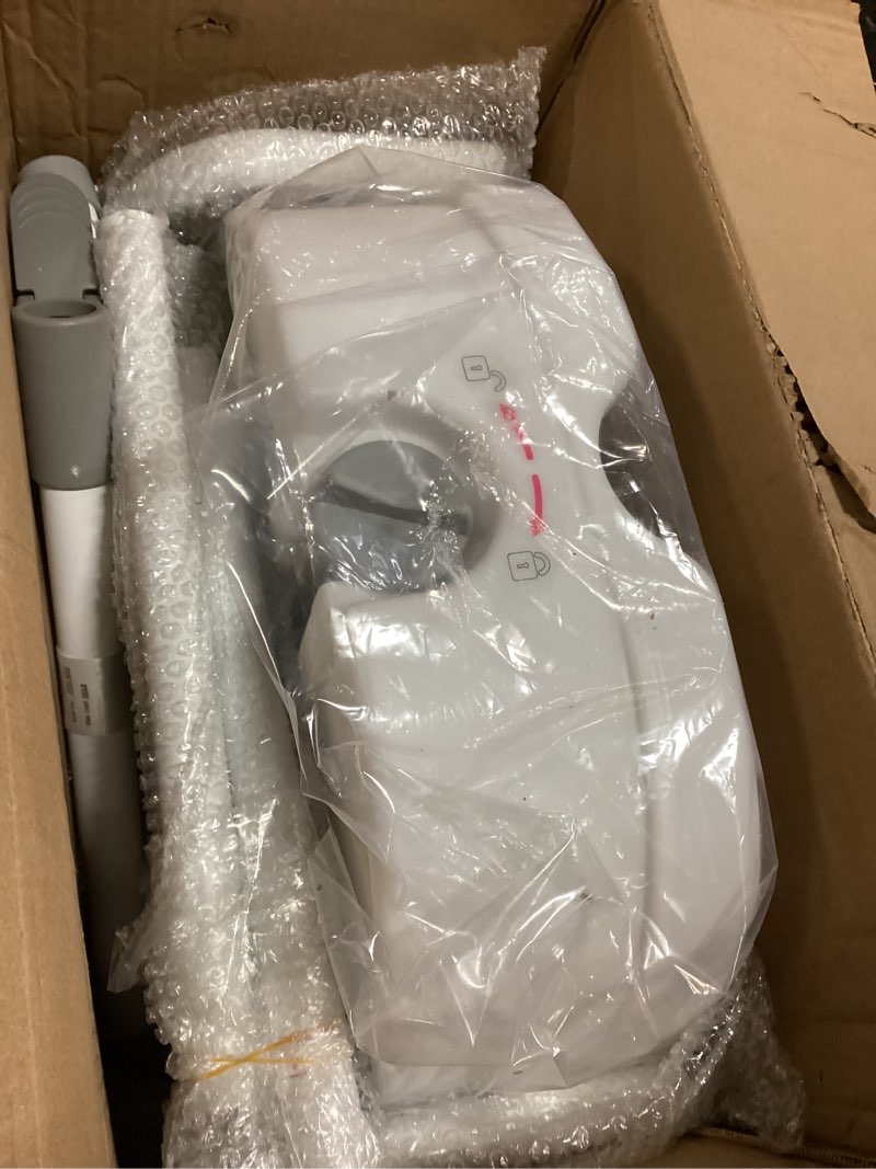 Condition photo showing New/Like New for wehwupe raised toilet seat with handles for elderly - toilet seat risers for seniors with adjustable padded arms - elevated toilet safety seat for standard or elongated commode