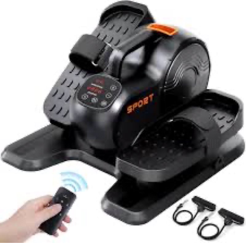 Under Desk Elliptical Machine, 3-in-1 THERUN Electric Ellipse Leg Exerciser As Seen On TV for Senior
