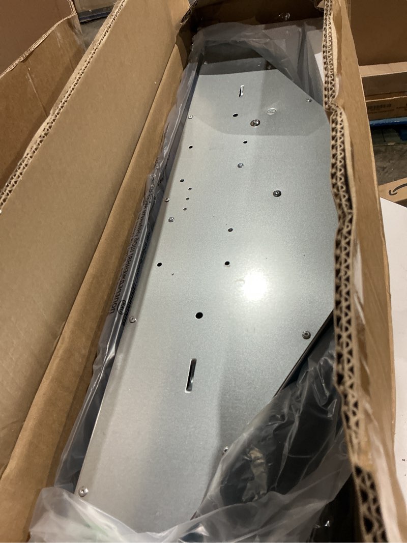 Condition photo showing As Is for tieasy range hood, range hoods 30 inch stainless steel, 450 cfm kitchen hood with led light baffle filters, 3 speed exhaust fan vent hood
