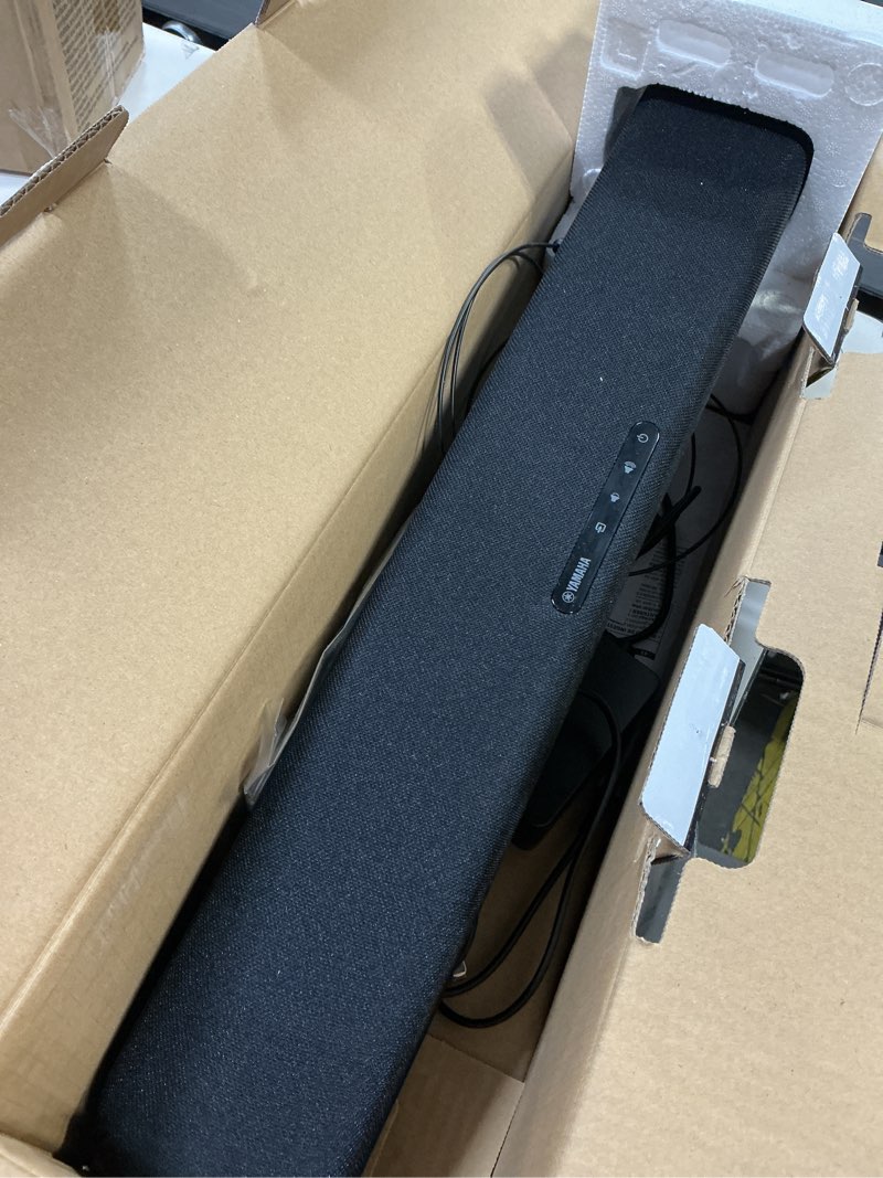 Condition photo showing Good Condition for Yamaha Audio SR-C20A Compact Sound Bar with Built-in Subwoofer and Bluetooth, Black