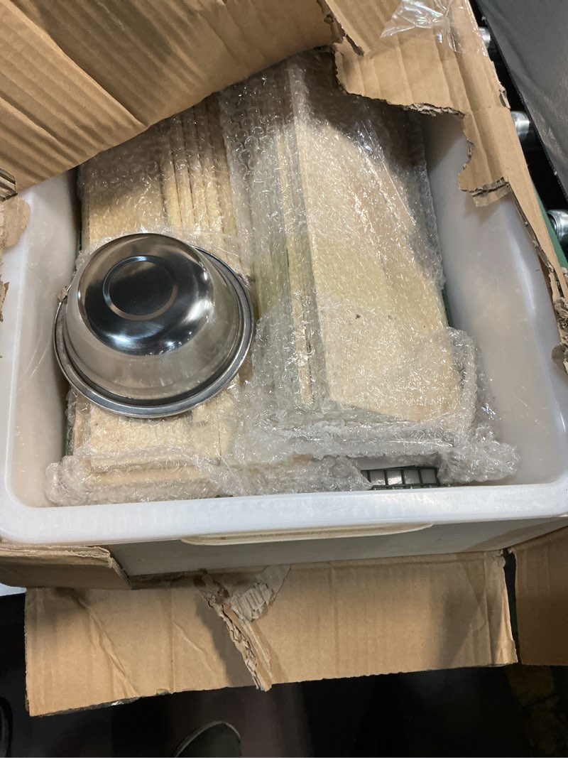 Condition photo showing Good Condition for 3 in 1 extra large rabbit hay feeder with litter box, wooden bunny toilet, for large and medium-sized dwarf rabbit, guinea pig, chinchillas, hamster, ferret, other animals brown enormous