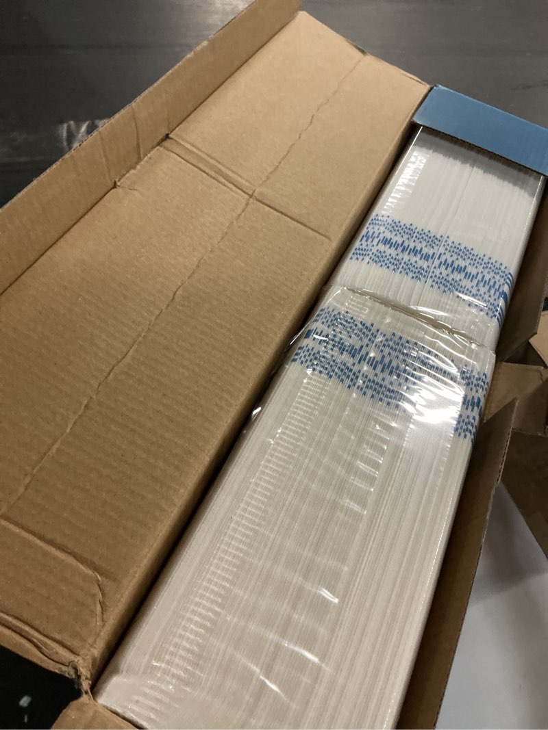 Condition photo showing Good Condition for vplus 300 pack guest towels disposable bathroom, decorative bathroom napkins cloth feel, soft, and absorbent disposable paper hand towel for dinners, kitchen, parties, weddings, christmas party large blue