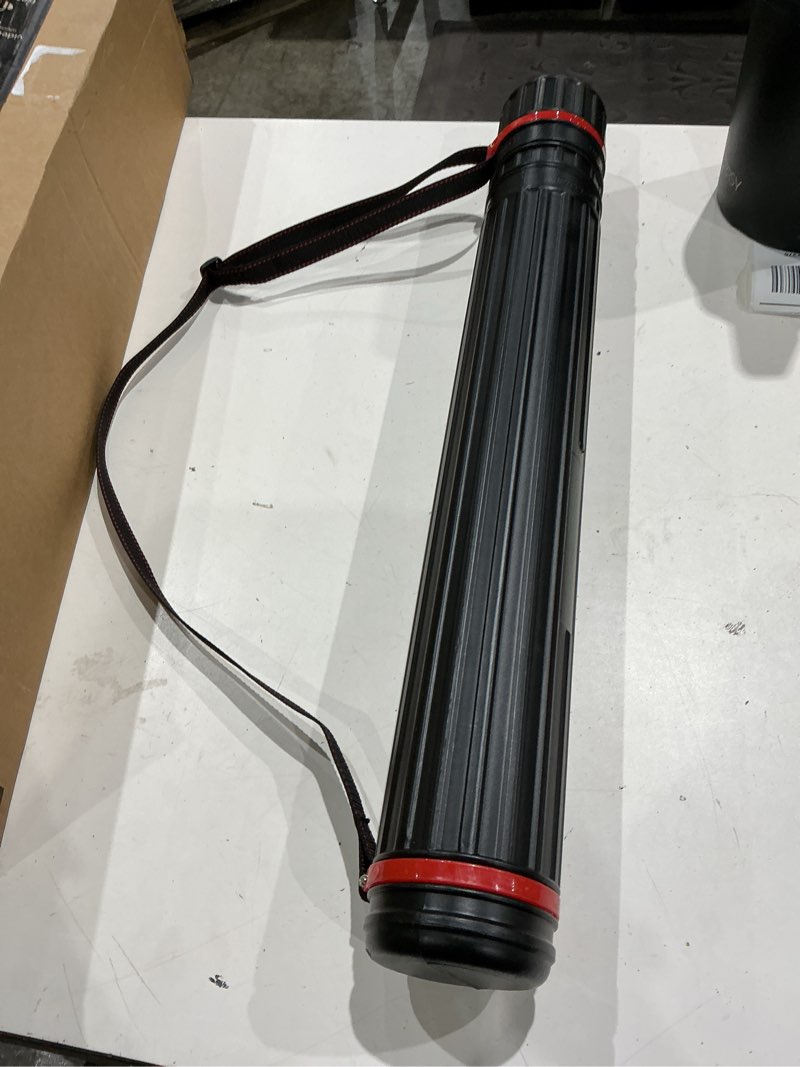 Condition photo showing Good Condition for u.s. art supply poster tube - telescoping adjustable, 3-1/4" diameter | 25" to 42" long storage tube - durable art poster carrier holder & blueprint storage drafting tube travel & protection
