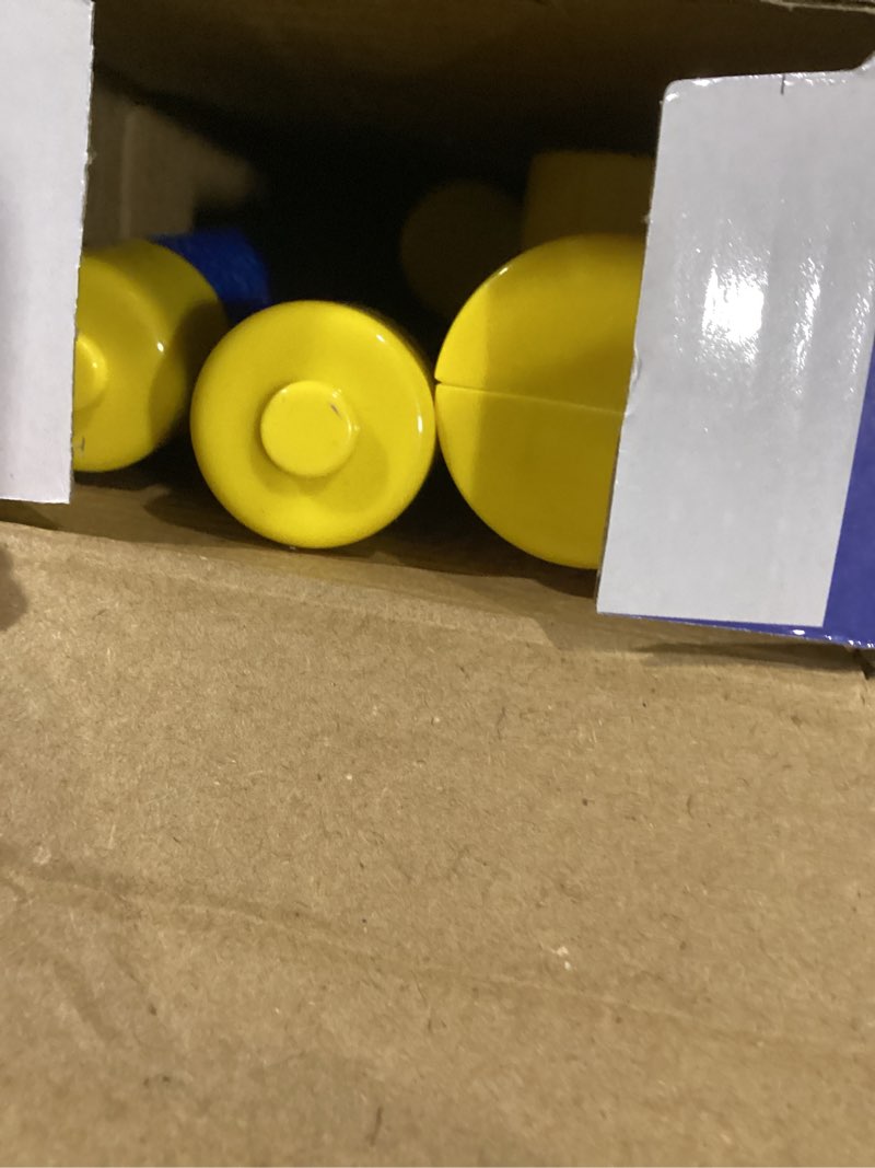 Condition photo showing As Is for Reflex Drop Sticks Challenge Game, Hand Eye Coordination Training Toy, Reaction Time Training, Hand Speed Challenge Games, Adjustable Speed Catching Sticks Game (A) Yellow