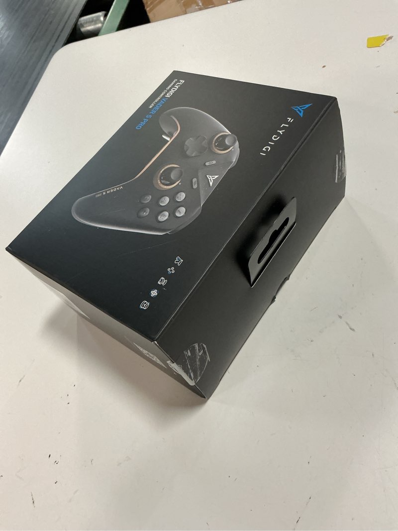 Condition photo showing New/Like New for flydigi vader 5 pro pc controller, forceflex joysticks, 3ms ultra-low latency, forceswitch triggers, 8 extra buttons, triggers & grips vibration, 1000mah battery, pc/ns/android/tv