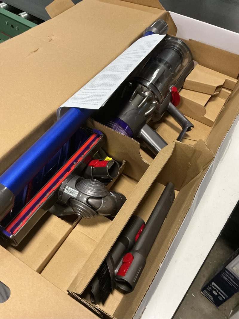 Condition photo showing As Is for dyson v11 cordless stick vacuum cleaner