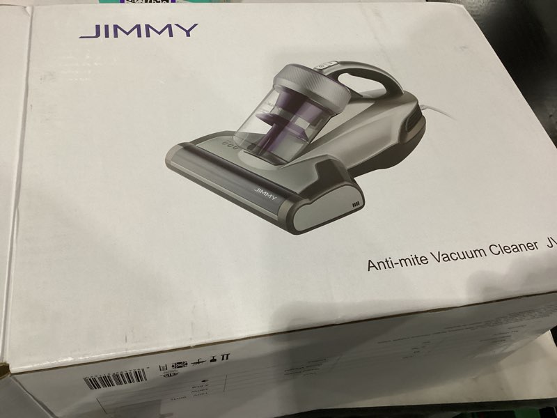 Jimmy - Mattress Vacuum Cleaner, Anti-Allergen, with UV-C Light and High Heating Technology, 14 Kpa Suction 480 W Powerful Handheld Vacuum Cleaner for Dust and Pet Hair (JV35, Corded)