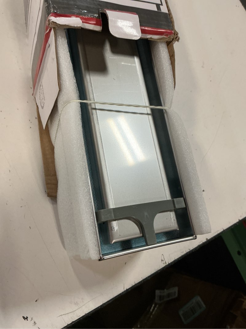 Condition photo showing Good Condition for neodrain 32 inch rectangular linear shower drain with brick pattern grate, brushed 304 stainless steel bathroom floor drain,shower floor drain includes hair strainer stainless 32 in