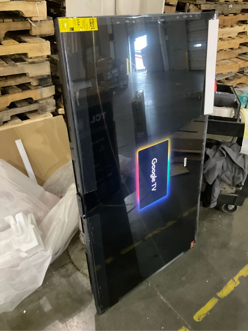 Condition photo showing New/Like New for TCL 65 Inch Class QM7K Series | Mini LED QLED 4K HDR | 65QM7K, 2025 Model | 120HZ-144HZ Anti Reflective Screen Smart Google TV Dolby Atmos Onkyo Audio | Voice Remote Alexa Gaming Streaming Television