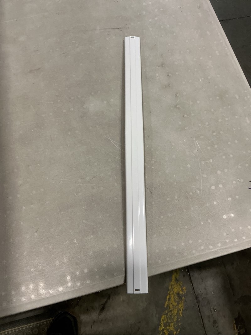 Condition photo showing As Is for general electric wr17x3692 front door shelf (20.50 x 1.37 x 0.37 inches)