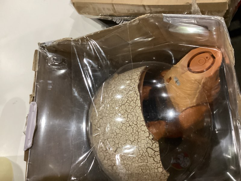 Condition photo showing Good Condition for Jurassic World Interactive Toy Dinosaur & Egg, Hatch & Train Your own Baby Dino with 100+ Sounds & Reactions, Kids Toys for Boys & Girls Aged 5 & Up