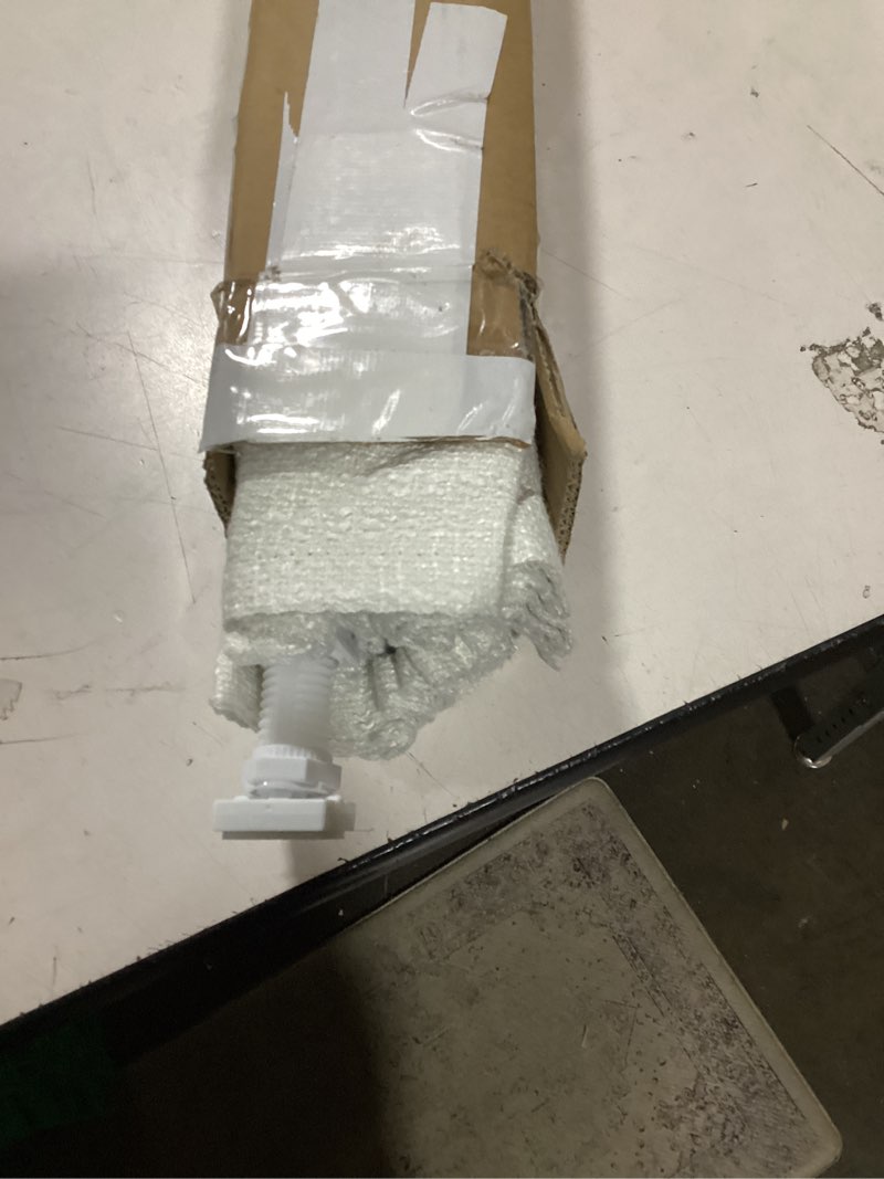 Condition photo showing Good Condition for no tools no drill cordless roman shades for indoor windows 100% blackout, for window size 24" w × 64" h white white 24" w × 64" h