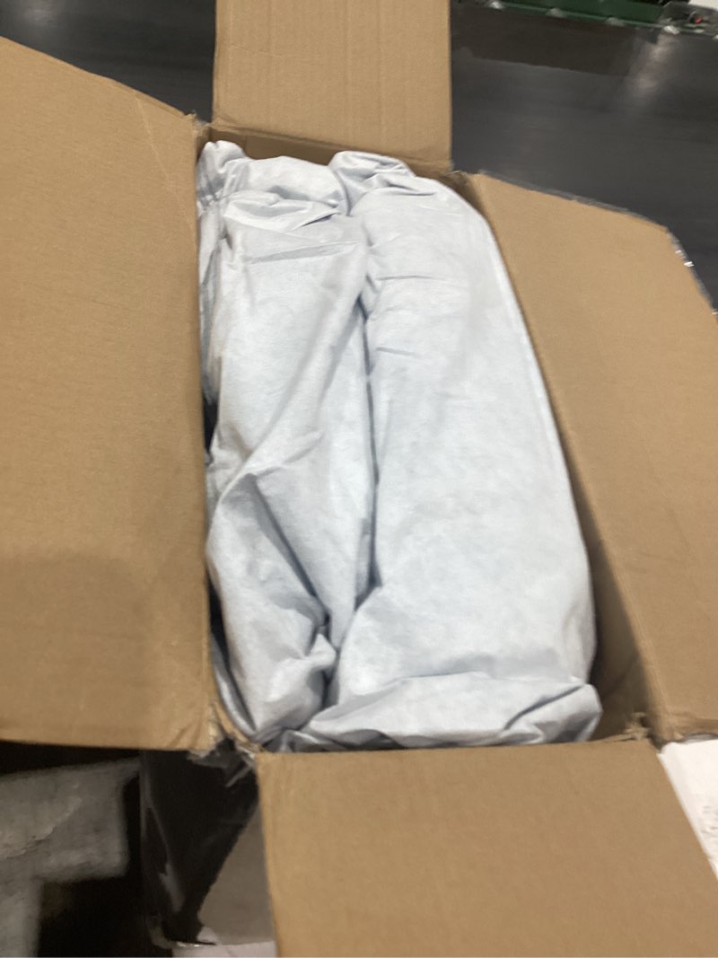Condition photo showing As Is for fits 1963-1972 dodge dart car cover automobiles form-fit padded full exterior waterproof automobiles protection covers 36. dodge dart 1963-1972 sky gray