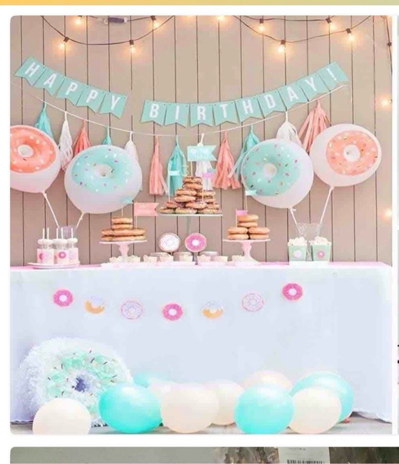 assorted of articles for decoration of different theme parties (it can include a variety of styles, colors, colors and themes'