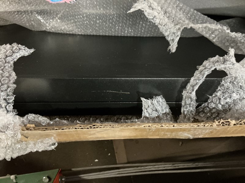 Condition photo showing As Is for 40 Graded Sport Card Display Case XL Large Baseball Cards Display Case Wooden Wall Cabinet for Basketball Football Hockey Trading Cards Display Collectibles Souvenirs 40cards