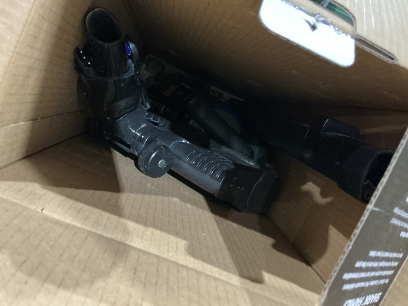 Condition photo showing As Is for shark | pet cordless vacuum cleaner | led headlights | removable handheld vacuum for pet hair | crevice tool & pet multi-tool included | 40min runtime | for carpet & hard floors | grey | ix141 pet cordless essential