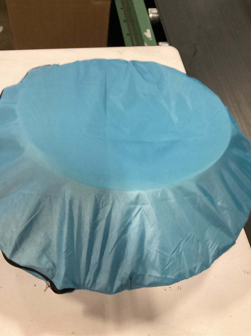 Condition photo showing As Is for monobeach baby beach tent pop up portable shade pool uv protection sun shelter for infant 01 blue baby beach tent