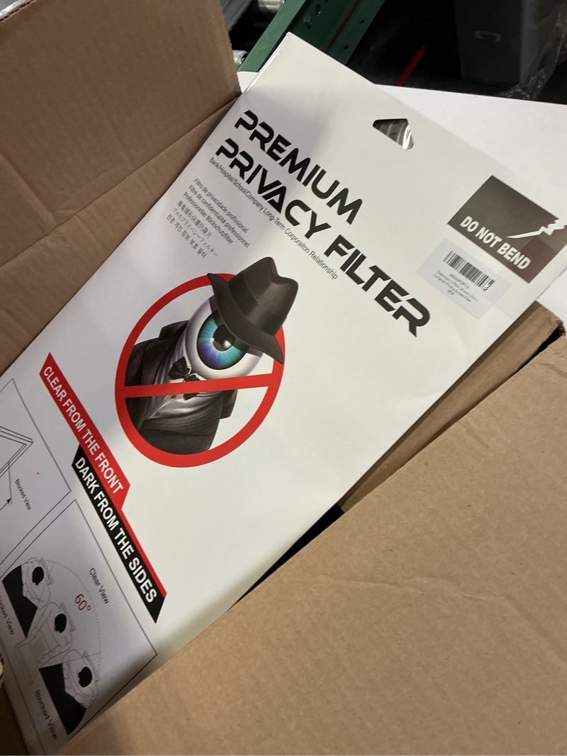 Condition photo showing New/Like New for Magicmoon 2-Pack 24 Inch Computer Privacy Screen Filter, Anti-Spy/Glare Protector Film for Widescreen Monitor with 16:9 Aspect Ratio (Width x Height: 531mm x 298mm) [2 Pack] 24 Inch 16:9 Aspect Ratio