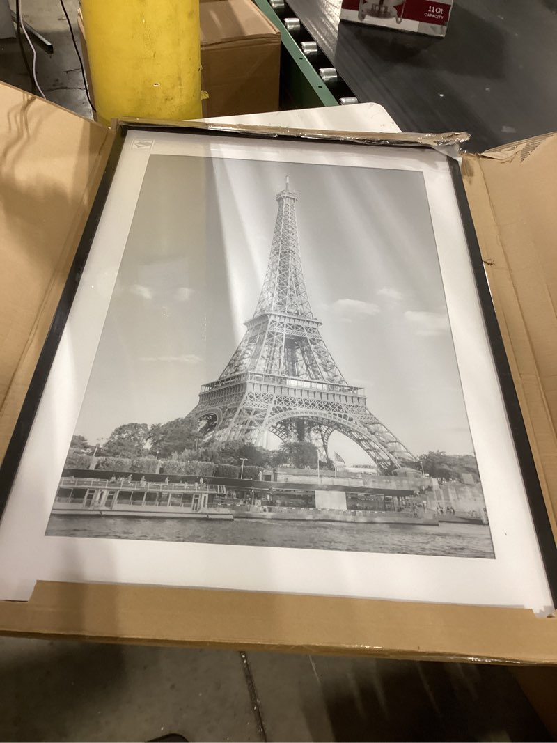 Condition photo showing New/Like New for upsimples 24x36 Poster Frame, Display Pictures 20x30 with Mat or 24 x 36 Without, Wall Hanging Picture Frames, Black, 1 Pack Black 24x36