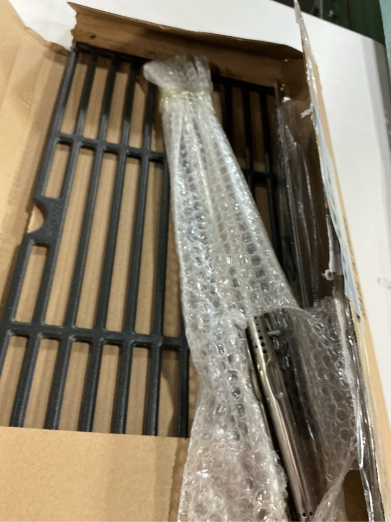 Condition photo showing Good Condition for 463673519 463625217 Heat Tent and Grates Grill Parts for Charbroil 2 Burner Replacement Parts Heat Shields Grill Grates Burners 463625219 463673617 Char-Broil Performance Gas Heat Plates For 2 burner