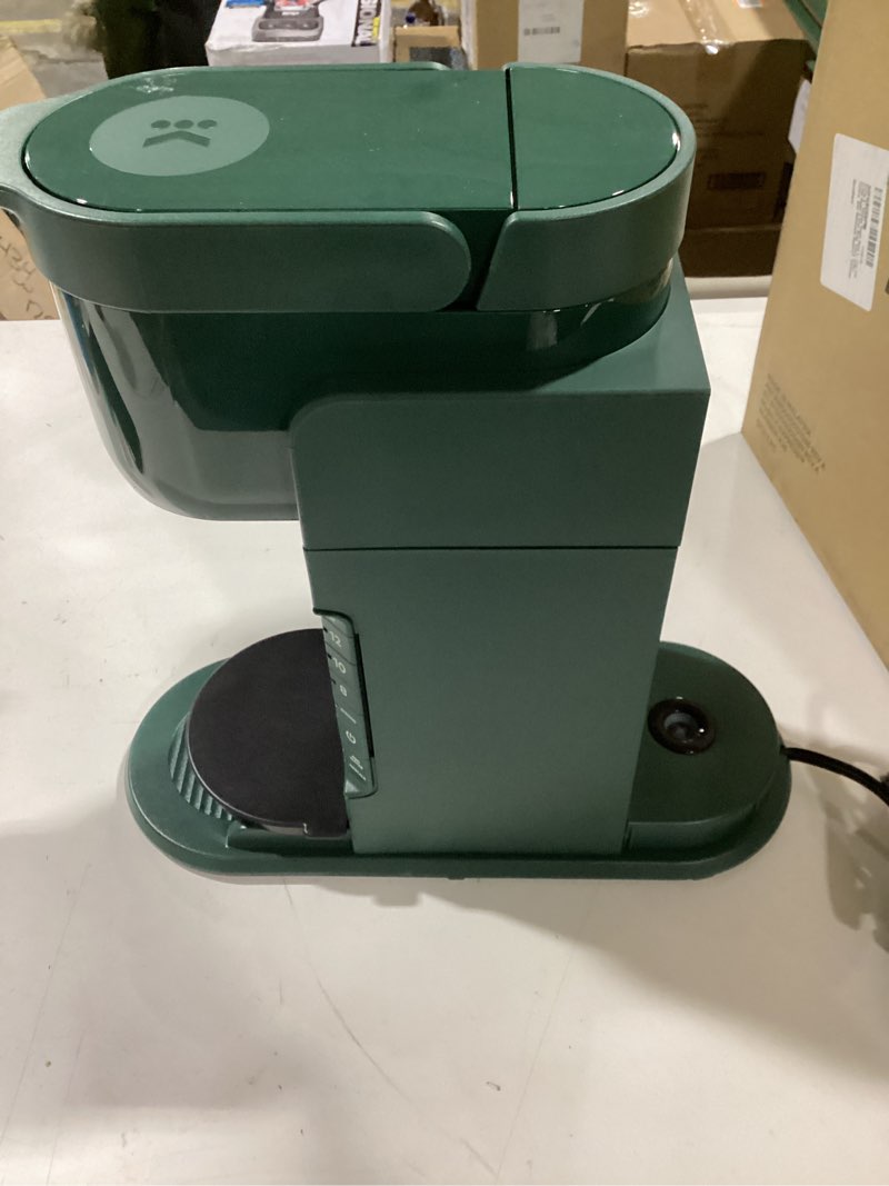 Condition photo showing As Is for Keurig K-Express Single Serve K-Cup Pod Coffee Maker, 3 Brew Sizes, Strong Button Feature, 42oz Removable Reservoir, Evergreen